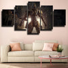 5 panel modern art framed print COD Black Ops III home decor-1216 (2)