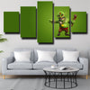 5 panel modern art framed print Clash Royale Goblins wall picture-1518 (3)