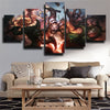 5 panel modern art framed print DOTA 2 Brewmaster decor picture-1259 (1)