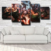 5 panel modern art framed print DOTA 2 Brewmaster decor picture-1259 (3)
