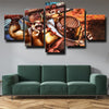 5 panel modern art framed print DOTA 2 Brewmaster wall picture-1258 (3)
