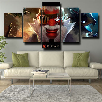 5 panel modern art framed print DOTA 2 Disruptor live room decor-1297 (2)
