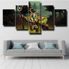 5 panel modern art framed print DOTA 2 Nature's Prophet decor picture-1390 (2)