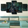 5 panel modern art framed print DOTA 2 Phantom Assassi wall decor-1405 (3)