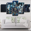 5 panel modern art framed print DOTA 2 Phantom Lancer wall decor-1409 (2)