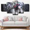 5 panel modern art framed print DOTA 2 hero Tusk wall picture-1464 (1)