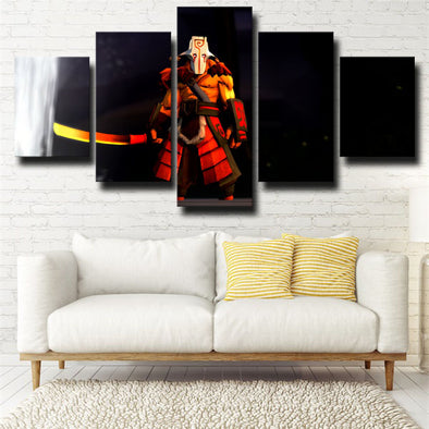 5 panel modern art framed print DOTA Juggernaut 2 wall decor-1233 (1)
