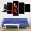 5 panel modern art framed print DOTA Juggernaut 2 wall decor-1233 (2)