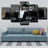 5 panel modern art framed print Formula 1 Car Mercedes AMG wall decor-1200 (3)