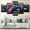 5 panel modern art framed print Formula 1 Car Mercedes decor picture-1200 (2)