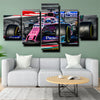 5 panel modern art framed print Formula 1 Car Mercedes decor picture-1200 (3)