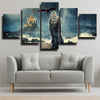 5 panel modern art framed print Game of Thrones Silver Lady wall decor-1607 (2)