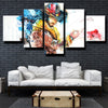 5 panel modern art framed print LOL Twisted Fate live room decor-1200 (1)