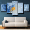 5 panel modern art framed print League Legends Anivia live room decor-1200 (3)