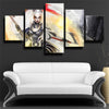 5 panel modern art framed print League Legends Diana live room decor-1200 (2)