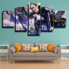 5 panel modern art framed print League Legends Diana wall picture-1200(2)