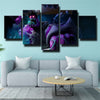 5 panel modern art framed print League Legends Dr. Mundo wall decor-1200 (2)