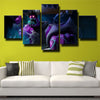 5 panel modern art framed print League Legends Dr. Mundo wall decor-1200 (3)