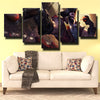 5 panel modern art framed print League Of Legends Gangplank home decor-1200 (3)