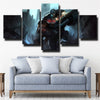 5 panel modern art framed print League Of Legends Graves wall decor-1200 (2)