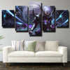 5 panel modern art framed print League Of Legends Irelia home decor-1200 (1)