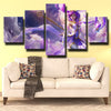 5 panel modern art framed print League Of Legends Janna home decor-1200 (3)
