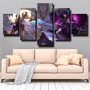 5 panel modern art framed print League Of Legends Morgana  picture-1200 (3)