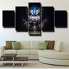 5 panel modern art framed print League of Legends Elise wall decor-1200 (2)