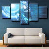 5 panel modern art framed print League of Legends Ezreal wall decor-1200 (3)
