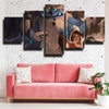 5 panel modern art framed print League of Legends Nunu wall picture-1200 (2)