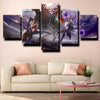 5 panel modern art framed print League of Legends Syndra wall picture-1200 (2)