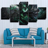 5 panel modern art framed print League of Legends Thresh wall picture-1200 (2)