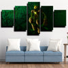 5 panel modern art framed print League of Legends Xerath wall decor-1200(3)