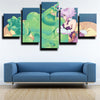 5 panel modern art framed print League of Legends Zac live room decor-1200 (2)