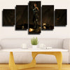 5 panel modern art framed print MKX characters Jacqui Briggs home decor-1516 (1)