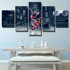 5 panel modern art framed print NY Islanders Stephen Gionta home decor-1201 (3)