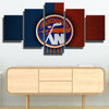 5 panel modern art framed print NY Islanders team standard wall decor-1201 (3)