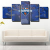 5 panel modern art framed print NY Mets 2015 champion home decor-1201 (3)