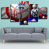 5 panel modern art framed print NY Yankees team standard wall decor-1201 (3)