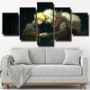 5 panel modern art framed print Naruto with Jiraiya decor picture-1719 (3)