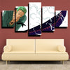 5 panel modern art framed print One Piece Roronoa Zoro wall decor-1200 (2)
