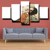 5 panel modern art framed print One Piece Trafalgar Law home decor-1200 (2)
