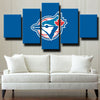 5 panel modern art framed print The Jays team standard wall decor-1207 (2.)