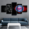 5 panel modern art framed print The Twinkies live room decor-1216 (2)