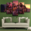 5 panel modern art framed print WOWIII The Frozen Throne decor picture-1204 (2)