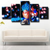 5 panel modern art framed print dragon ball Goku home decor Neon-2047 (3)