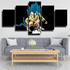5 panel modern art framed print dragon ball Yamcha black wall decor-2038 (2)