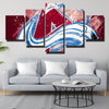 5 panel modern art framed prints Avs Watercolor bling decor picture-1211 (3)