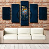 5 panel modern art framed prints FC Porto  home decor-1213 (1)