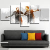 5 panel modern art framed prints The Killer Lady Player home decor-1231 (4)